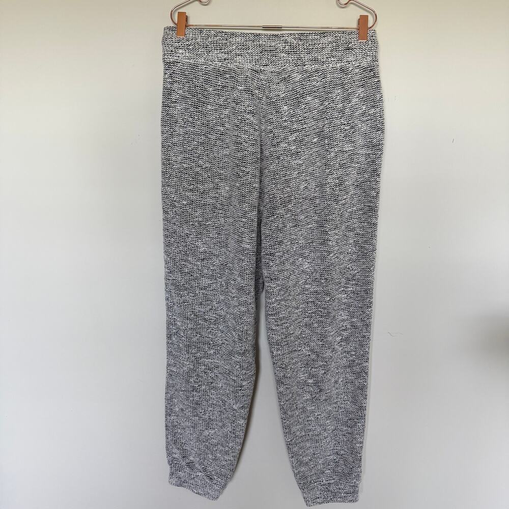 Aerie OFFLINE Womens Snowday Jogger Pants XL Black Knit Drawstring Lounge Cozy - Picture 9 of 10